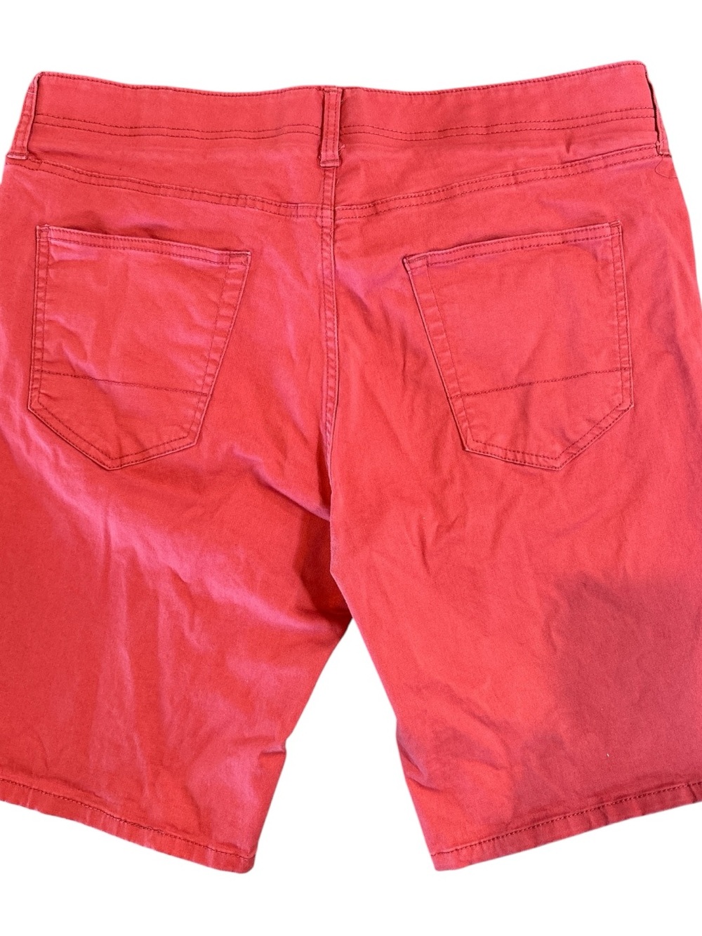 Izod Coral Flat Front Chino Shorts - Picture 3 of 5